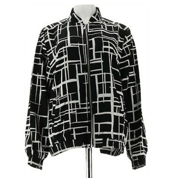 Susan Graver bomber jacket - Picture 1 of 2